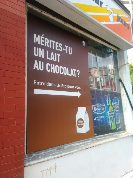Vous ne méritez pas de vous faire avoir par les publicités du lait au chocolat